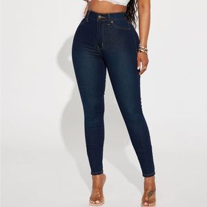 Fashion nova blue jeans